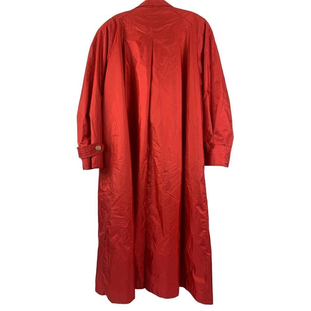 J. Gallery Women's Extra Long Rain Jacket - Picture 2 of 10